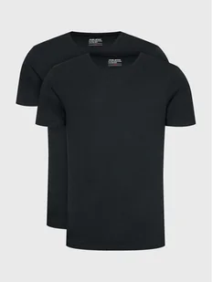 Blend Komplet 2 t-shirtów Dinton 701996 Czarny Slim Fit - Koszulki męskie - miniaturka - grafika 1