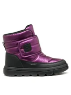Buty dla dziewczynek - Geox Śniegowce J Willaboom B A J46HWC 0LVBC C8227 M Fioletowy - miniaturka - grafika 1