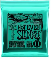 Struny gitarowe  - Ernie Ball not Even Slinky zestaw gitara struny, zielony 2626 - miniaturka - grafika 1