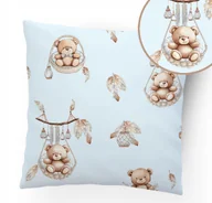 Pościel dla dzieci - POSZEWKA NA PODUSZKĘ 40x40 BAWEŁNA ZAMEK WZORY! - miniaturka - grafika 1