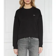 Bluzy damskie - Lacoste Bluza Oversize fit stretch - miniaturka - grafika 1