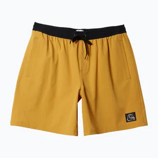 Szorty kąpielowe męskie Quiksilver Original Straight 17 mustard - Spodenki damskie - miniaturka - grafika 1