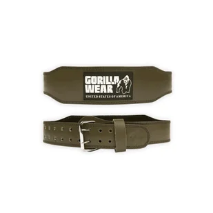 4 Inch Padded Leather Lifting Belt - skórzany pas kulturystyczny z klamrą - Pasy kulturystyczne - miniaturka - grafika 1