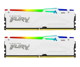 Kingston FURY 64GB (2x32GB) 5600MHz CL36 Beast White RGB EXPO - Pamięci RAM - miniaturka - grafika 1