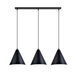 Rebel lampa wisząca 3xE27 czarna/biała 1270/3 - Lampy sufitowe - miniaturka - grafika 1