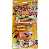 Zabawki interaktywne dla dzieci - Zabawka Fingerboard Hulajnoga I Deskorolki Z Akcesoriami - miniaturka - grafika 1