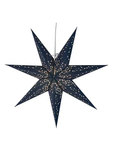 STAR Trading Lampa wisząca "Galaxy" w kolorze niebieskim - Ø 60 cm - Ozdoby bożonarodzeniowe - miniaturka - grafika 1