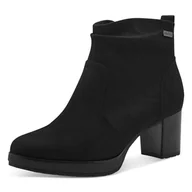Kozaki damskie - Jana Buty damskie Boot Heel 8-26378-43 modne kozaki, czarny, 38 EU Weit - miniaturka - grafika 1