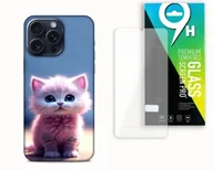 Etui i futerały do telefonów - ETUI CASE DO APPLE IPHONE 11 PRO + SZKŁO HARTOWANE- KOTEK KOTKI PUPIL - miniaturka - grafika 1
