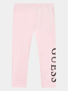 Guess Legginsy K3YB01 K82K0 Różowy Slim Fit - Legginsy - miniaturka - grafika 1