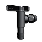 Pozostałe narzędzia ogrodowe - KRAN DO ZBIORNIKA NA WODĘ DESZCZÓWKĘ CANTAP 3/4 CZARNY - miniaturka - grafika 1