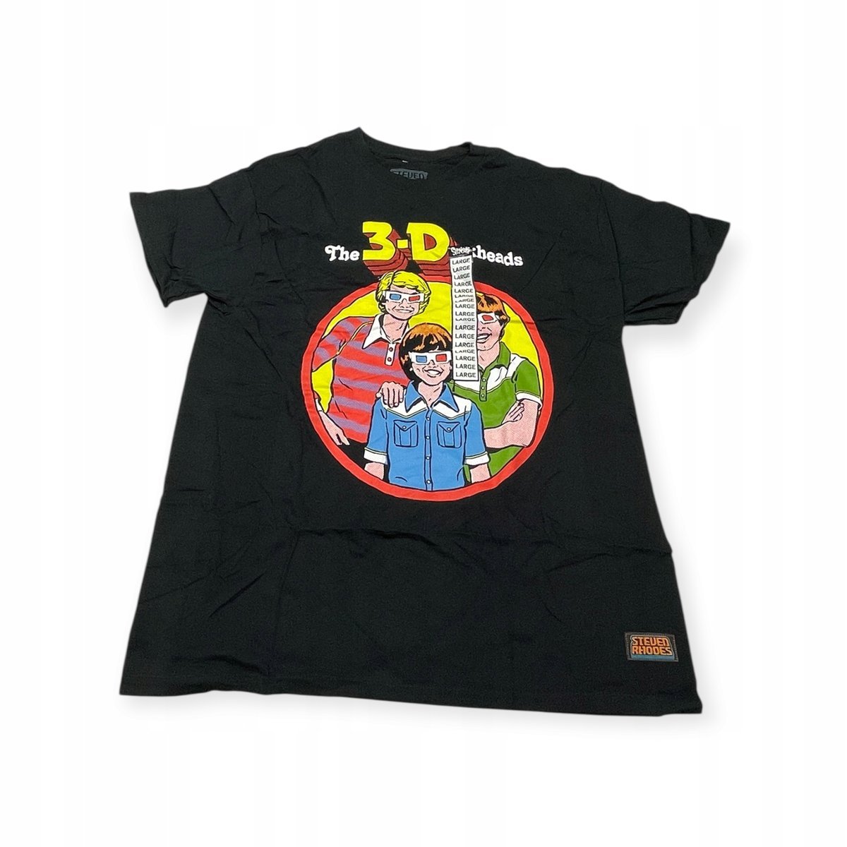 Koszulka T-shirt męski okrągły dekolt SPENCER'S STEUEN RHODES L