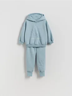 Reserved - Komplet dresowy - jasnoturkusowy - Bluzy i sweterki niemowlęce - miniaturka - grafika 1