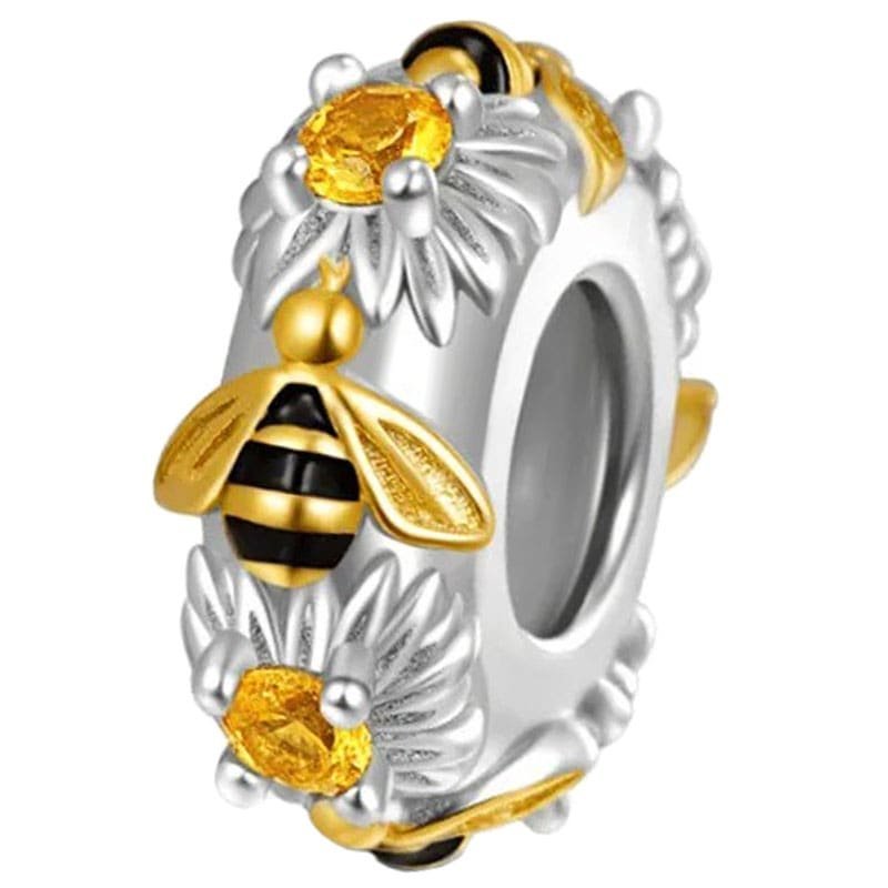 Charms Zawieszka Charms Kwiaty Pszczółki Charmsy Trusky