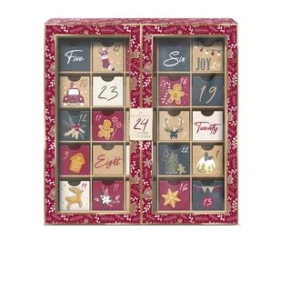 Baylis & Harding, The Fuzzy Duck Winter Wonderland luksusowy kalendarz adwentowy na 24 dni - Zestawy kosmetyków damskich - miniaturka - grafika 1