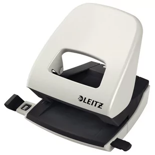 Leitz Dziurkacz duży metalowy WOW - szary 50080085 - Dziurkacze - miniaturka - grafika 1