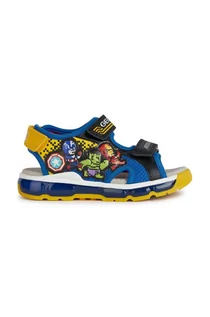 Buty dla chłopców - Geox sandały dziecięce SANDAL ANDROID kolor żółty - grafika 1