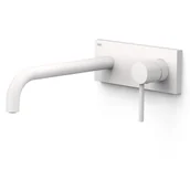 Baterie umywalkowe - Element naścienny do podtynkowego korpusu baterii umywalkowej Tres Study biały mat 26230032BM - miniaturka - grafika 1