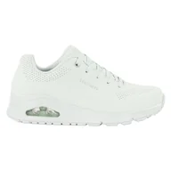 Buty trekkingowe damskie - Buty na co dzień damskie SKECHERS UNO FROSTY KICKS skóra - miniaturka - grafika 1