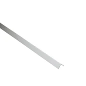 Inne materiały budowlane - Standers Kątownik pvc 1m 10x10x1 mm matowy biały - miniaturka - grafika 1