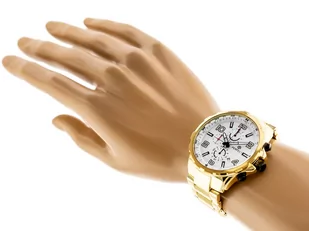 Zegarek ZEGAREK MĘSKI PERFECT CH05M - CHRONOGRAF (zp357d) + BOX - Zegarki męskie - miniaturka - grafika 1