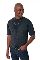 Bluzy męskie - TRENDYOL Bluza męska, granatowy, XL - miniaturka - grafika 1