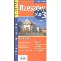 Demart Rzeszów plus 3 1:15 000 plan miasta - Demart - Przewodniki - miniaturka - grafika 1