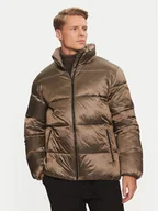 Kurtki męskie - Calvin Klein Jeans Kurtka zimowa J30J326097 Brązowy Regular Fit - miniaturka - grafika 1