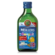 Witaminy i minerały - Möller’s Möller's - Omega 3 o smaku owocowym, 250 ml - miniaturka - grafika 1
