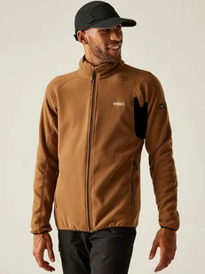 Regatta Kurtka polarowa "Hadfield" w kolorze jasnobrązowym - Bluzy męskie - miniaturka - grafika 1