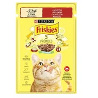Mokra karma dla kotów - Karma dla kota FRISKIES 5 Promises Wołowina 85 g - miniaturka - grafika 1