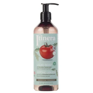 Itinera, Regenerujące Mydło W Płynie Ze Skórką Pomidora Sorrento, 95% Naturalnych Składników, 6x370ml - Mydła - miniaturka - grafika 1