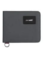Portfele - Mały Portfel RFID Pacsafe - Ciemnoszary - miniaturka - grafika 1