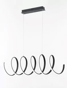 Lampa wisząca Ribbon 336401-02 czarny mat led - Lampy sufitowe - miniaturka - grafika 1