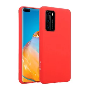 Crong Color Cover - Etui Huawei P40 (czerwony) - Etui i futerały do telefonów - miniaturka - grafika 4