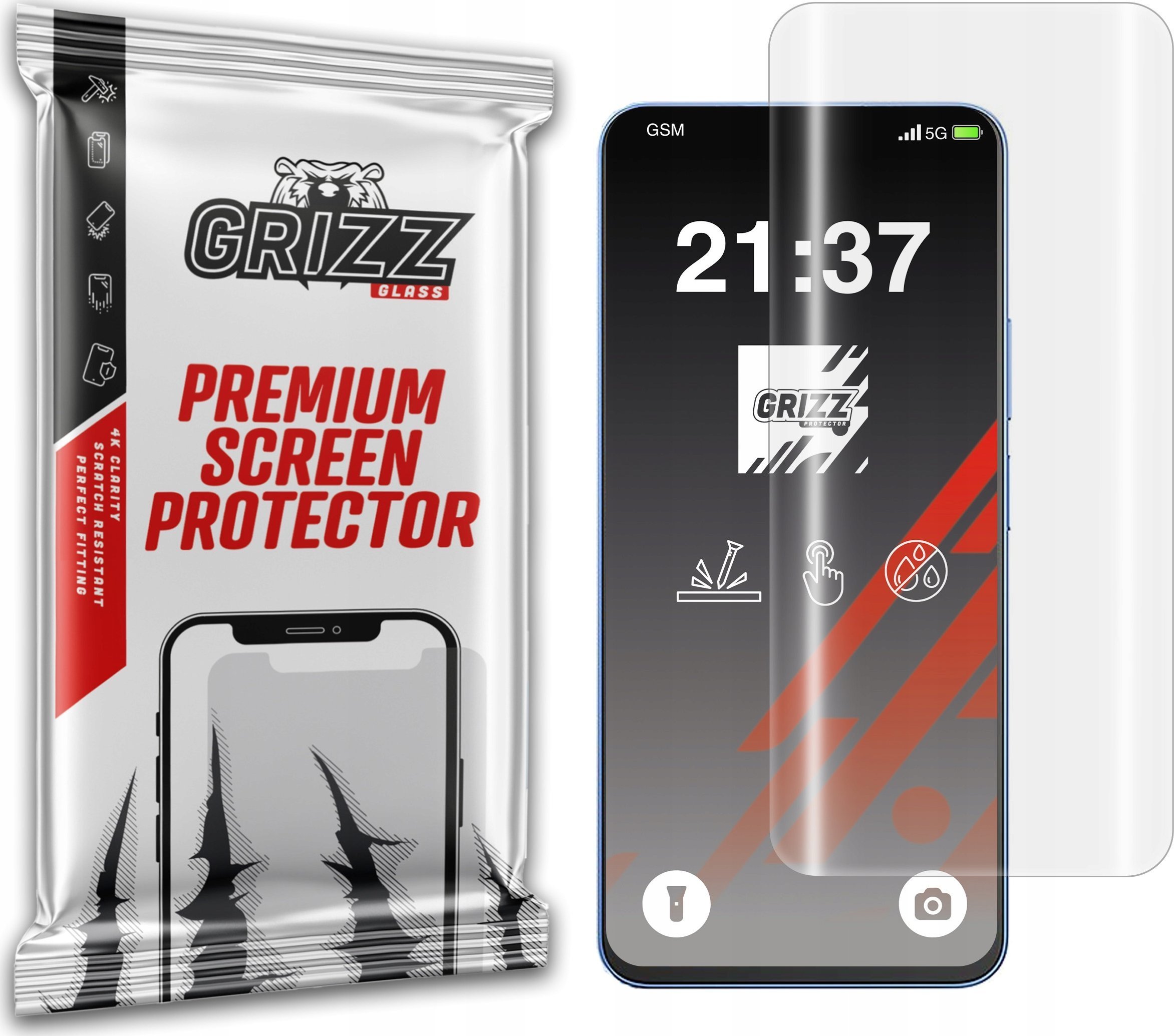 Folia hydrożelowa GrizzGlass Hydrofilm do Blackview Shark 9