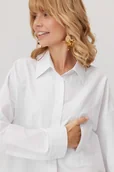 Koszule damskie - Koszula oversize Lorris biała - miniaturka - grafika 1