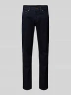 Spodnie męskie - Jeansy o kroju regular fit z wpuszczanymi kieszeniami - miniaturka - grafika 1