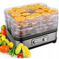 Suszarki do grzybów, owoców i warzyw - Suszarka do Grzybów Owoców Warzyw Dehydrator INOX Krexus - miniaturka - grafika 1