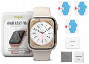 Akcesoria do smartwatchy - Ringke Folia Ochronna Dual Easy 3-Pack Apple Watch 4 / 5 / 6 / 7 / 8 / SE (40 / 41 mm) Clear - miniaturka - grafika 1