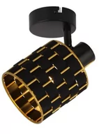 Lampy ścienne - Thiago - kinkiet 1 płomienny czarny. 838401-02 - miniaturka - grafika 1