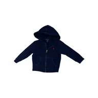 Moda i Uroda OUTLET - Rozpinana bluza dla chłopca kaptur RALPH LAREN 18m - miniaturka - grafika 1