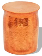 Ławy i stoliki kawowe - Stolik kawowy w kolorze mosiądzu P5-S43 - miniaturka - grafika 1