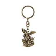 Dewocjonalia - Brelok Św. Michał Archanioł - satynowa powłoka - miniaturka - grafika 1