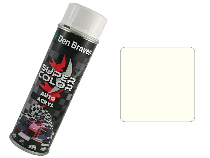 Den Braven Bostik Farba w sprayu akrylowa Biały połysk RAL9010) DBSUP099943