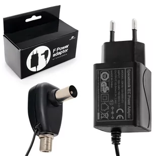 Zasilacz antenowy Spacetronik 12V 0.2A  F - Inne akcesoria audio-wideo - miniaturka - grafika 1