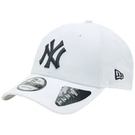 Czapki damskie - New Era 9TWENTY League Essentials New York Yankees Cap 60348840, Kobieta, Czapka z daszkiem, Biały - miniaturka - grafika 1