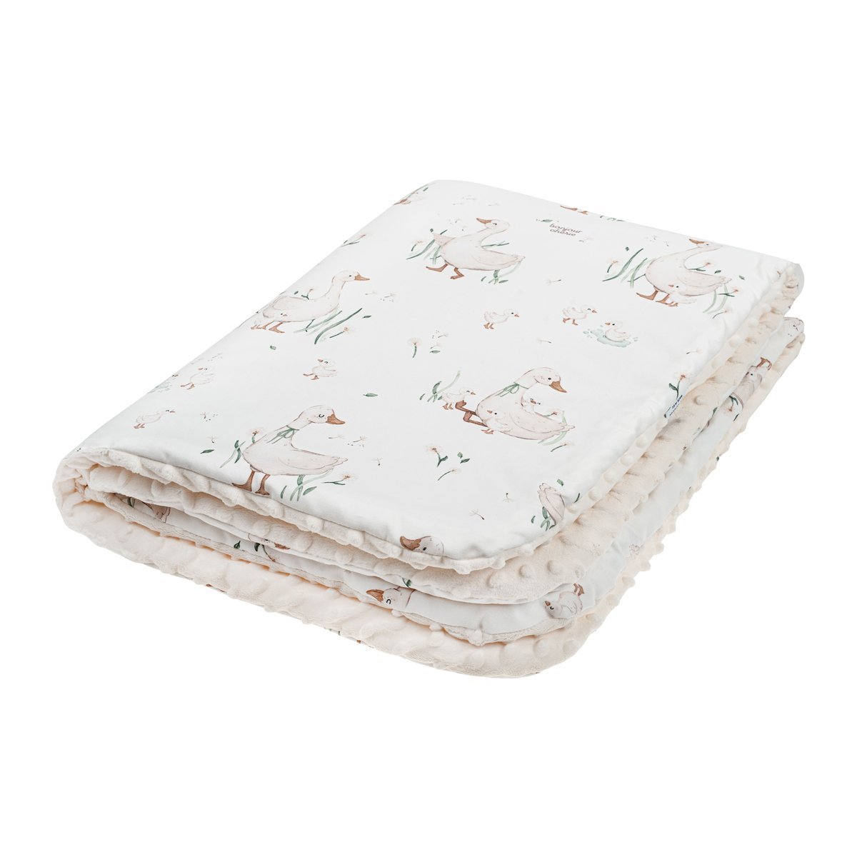 Kocyk Średniaka Light bawełna - minky 75x100 cm Gąski