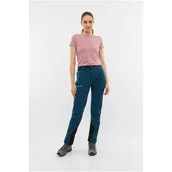 Odzież trekkingowa damska - Spodnie trekkingowe damskie VIKING Summit Warm 2.0 turkusowe - miniaturka - grafika 1