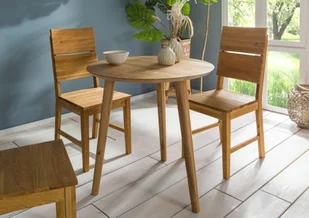 STOCKHOLM Stół okrągły #50 Dąb olejowany 75 cm - Stoły - miniaturka - grafika 1